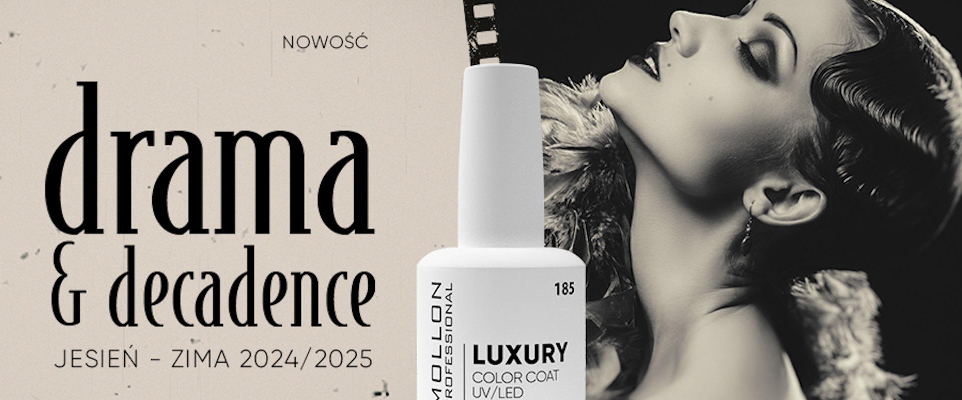 Mollon Cosmetics prezentuje nową kolekcję lakierów do paznokci Luxury Drama & Dekadence